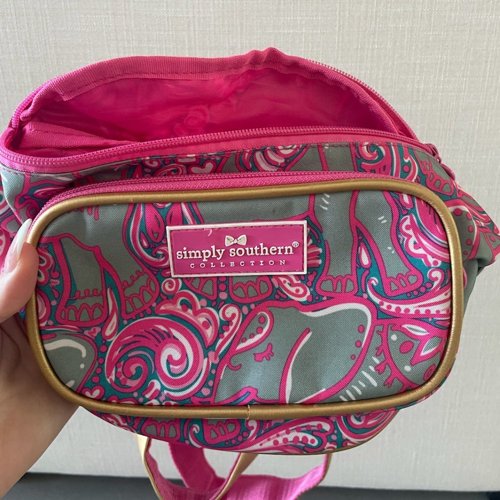 Simply Southern Fanny Pack Elephant Print